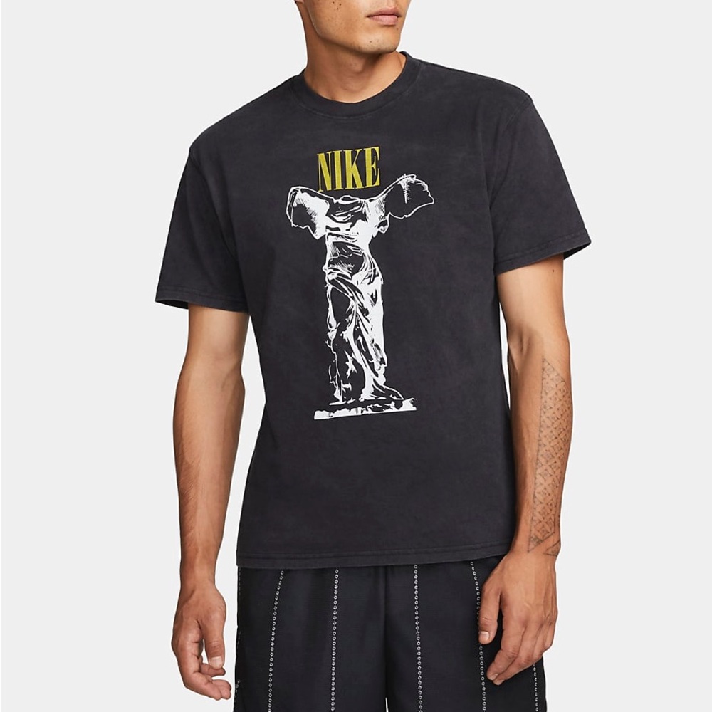 Nike Black Graphic T-Shirt Relaxed Fit “The Nike Tee”